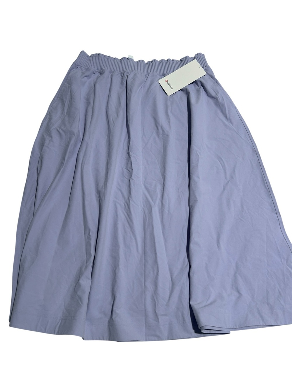 Lululemon Stretch woven ruffle waist midi skirt NWT